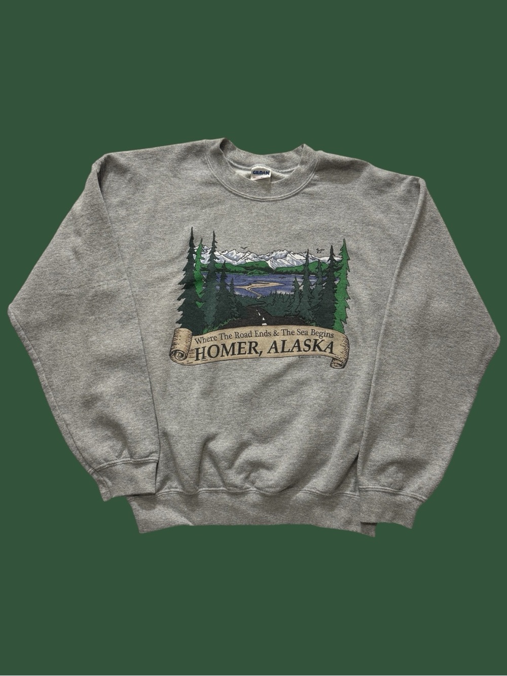 Vintage Y2K Alaska Homer Sweatshirt